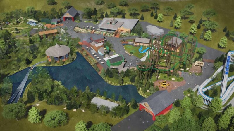 Camp Timber Trail: Six Flags Great America kündigt riesigen Familienbereich für 2027 an 2 Six flags great America camp timber trail