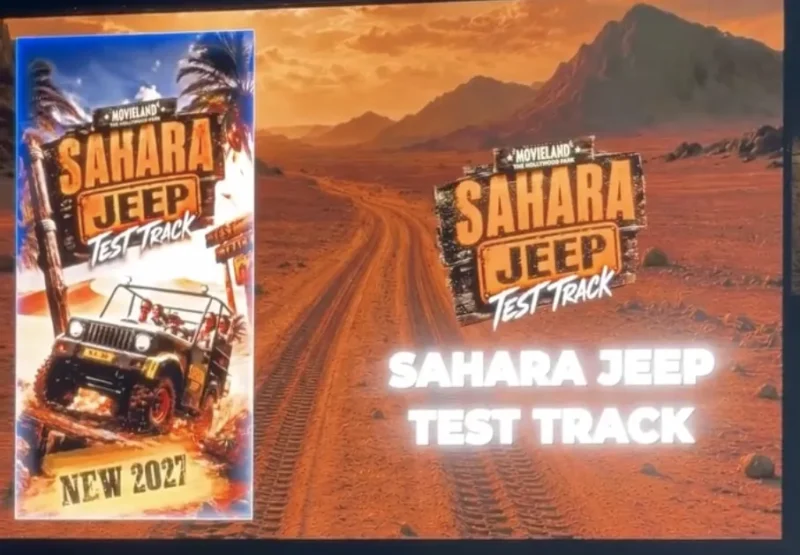 Movieland Park rüstet auf: Drei neue Attraktionen sorgen 2027 für mehr Kapazität 3 movieland sahara jeep test track