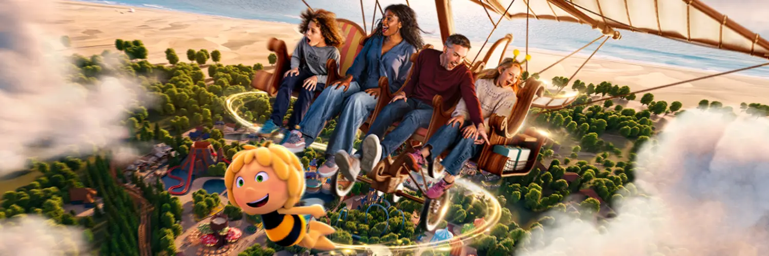 Biene Maja lädt zum Höhenflug: Plopsaland Belgium eröffnet 2027 das spektakuläre Vliegende Cinema 6 Vliegende Cinema © Plopsa