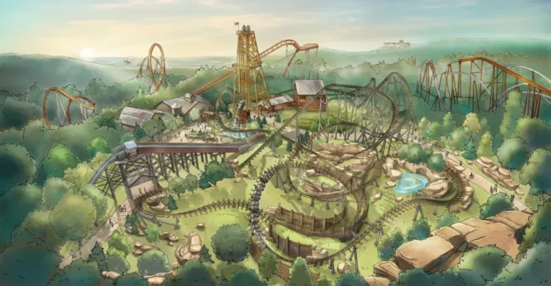 Silver Dollar City lüftet das Geheimnis um Marvel Cave: Neue Familienachterbahn ab 2027 2 Miners Mountain Express