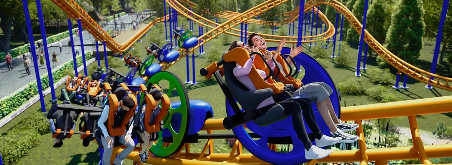 MV Rides präsentiert sich auf der IAAPA Expo Europe 2026 10 Unicoaster 2.0 © MV Rides