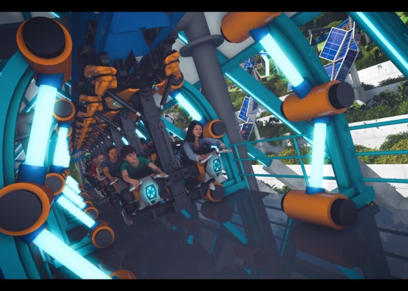 Fliegen statt Fahren: Six Flags Magic Mountain kündigt für 2027 den Thrill Glider an 2 © Six Flags Magic Mountain