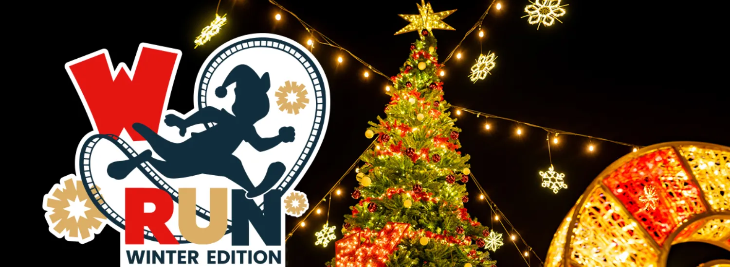 Walibi Winter Run: Belgiens erster nächtlicher Weihnachtslauf durch den Freizeitpark 2 © Walibi Belgium
