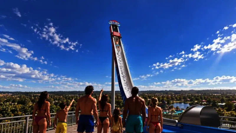 Sky Grip: Die neue Wasserrutsche, bei der du selbst entscheidest, wie mutig du bist 3 Sky Grip © Wiegand.Waterrides