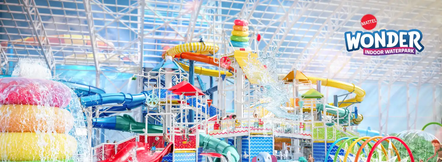 Mattel Wonder Indoor Waterpark Bellevue Konzept